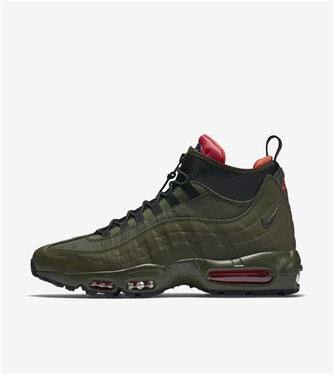 nike air max 95 sneakerboot dunkel